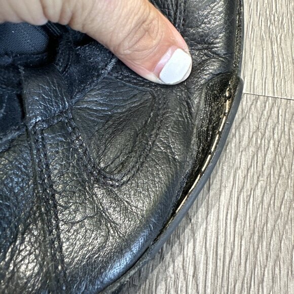 Diesel RN 93243 CHILLY Men Size US 13 UPPER Leather/Nylon Black NEED REPAIR - Picture 9 of 11